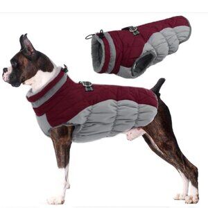 NEW! Lelepet Dog Coat with Harness Built in - Medium